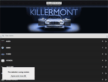 Tablet Screenshot of killermont.co.uk